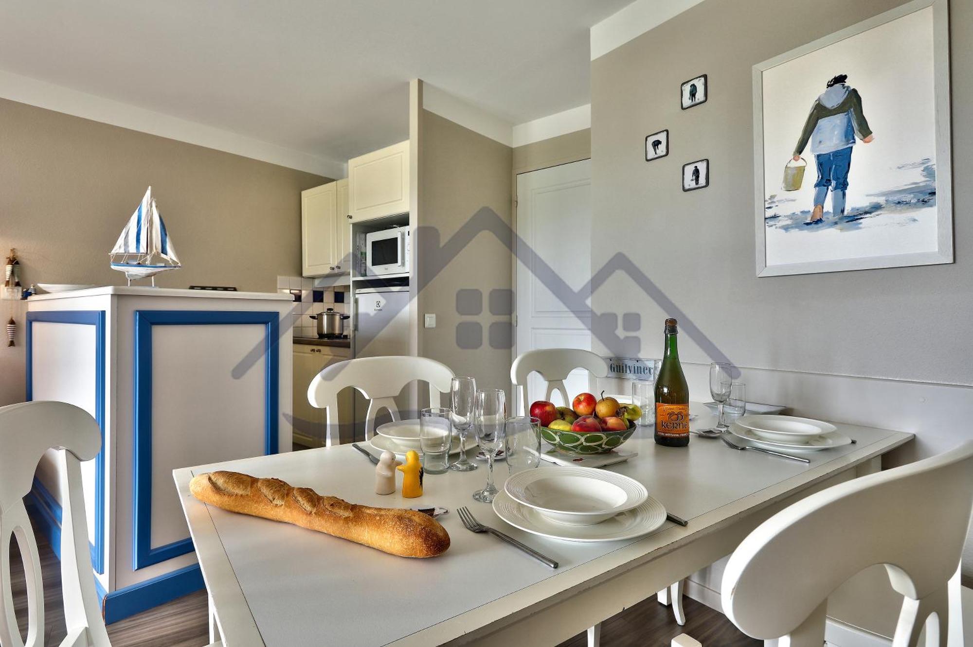 Localise - A06 - Entierement De Plain-Pied Avec Petite Vue Mer - Donnant Sur La Piscine Et Le Jardin - Wifi Inclus - Draps Inclus - Guilvinec Exterior foto